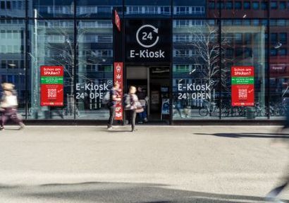 SPAR - E-Kiosk Salzburg Bahnhof