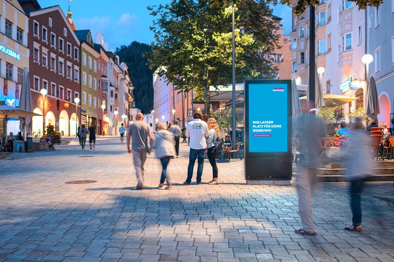 Outdoorstele Unterer Stadtplatz Kufstein